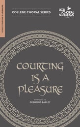 Courting Is a Pleasure SATB choral sheet music cover
